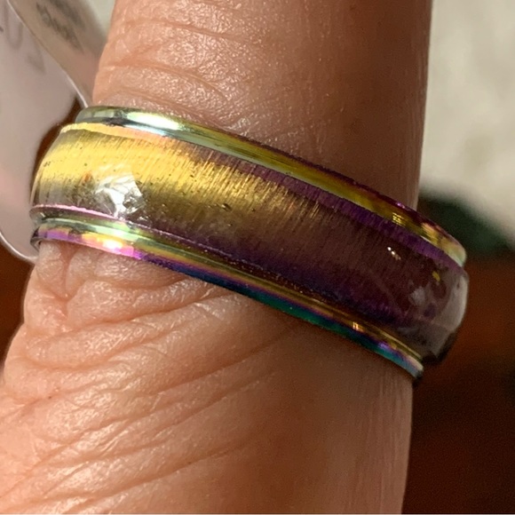 Cats eye look ring size 10 - Picture 5 of 9